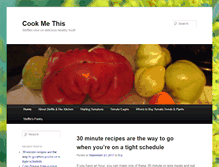 Tablet Screenshot of cookmethat.com